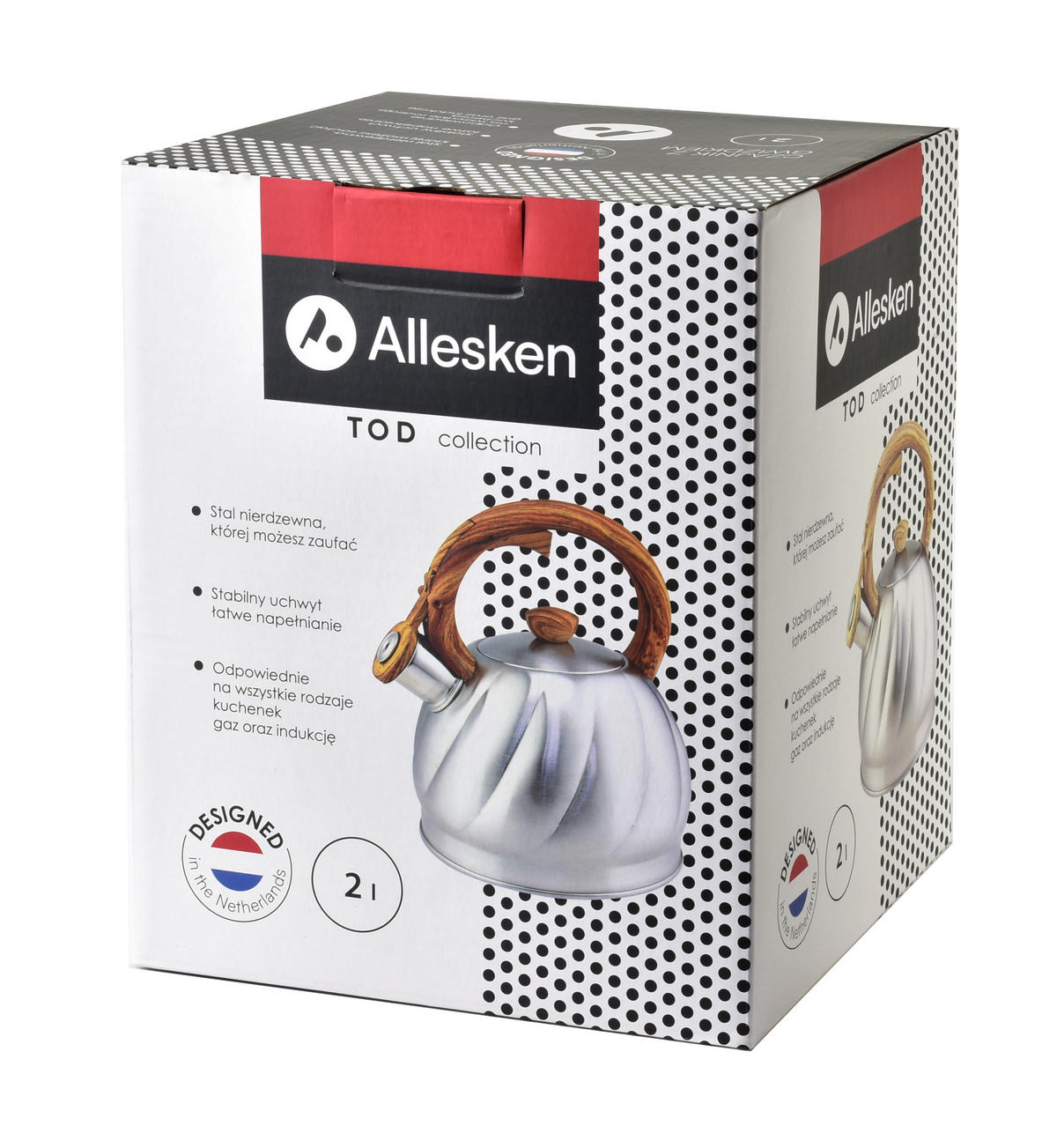 WASSERKESSEL Tod Braun 21/17/17 cm Metall - Braun, Metall (21cm) - Mondex