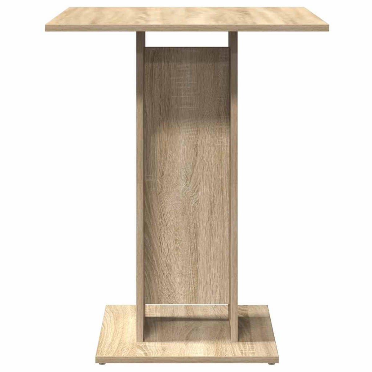 BISTROTISCH Moderner 60/60/75 cm aus Holzwerkstoff Sonoma-Eiche - Sonoma Eiche, Holz (60/60/75cm) - vidaXL