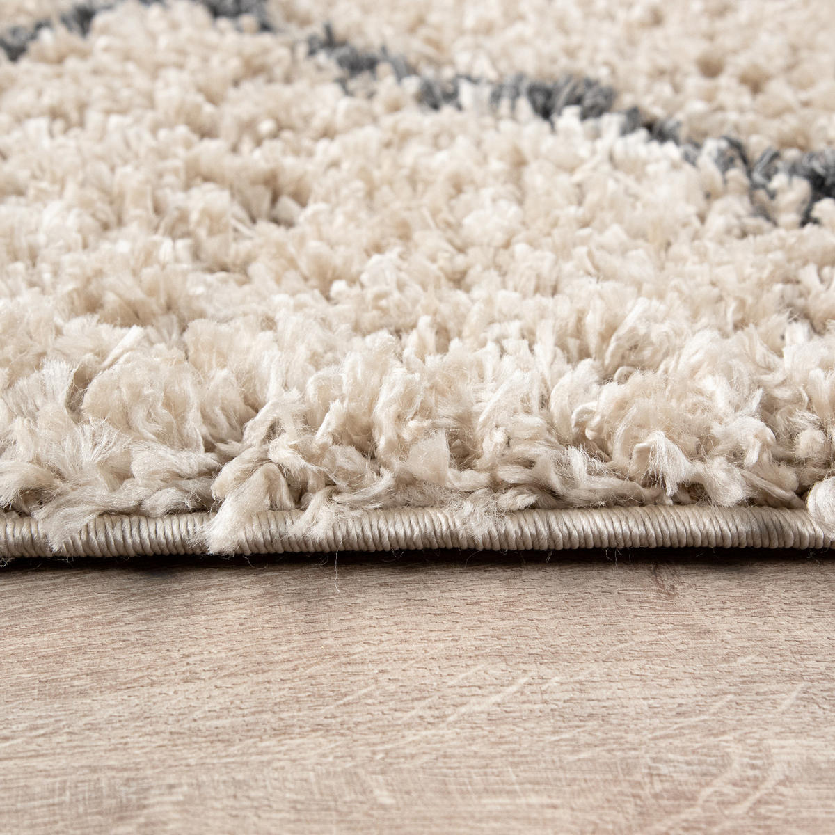 HOCHFLORTEPPICH 120/170 cm Kalmar 441 - Hellbraun, Textil (120/170cm) - Paco Home