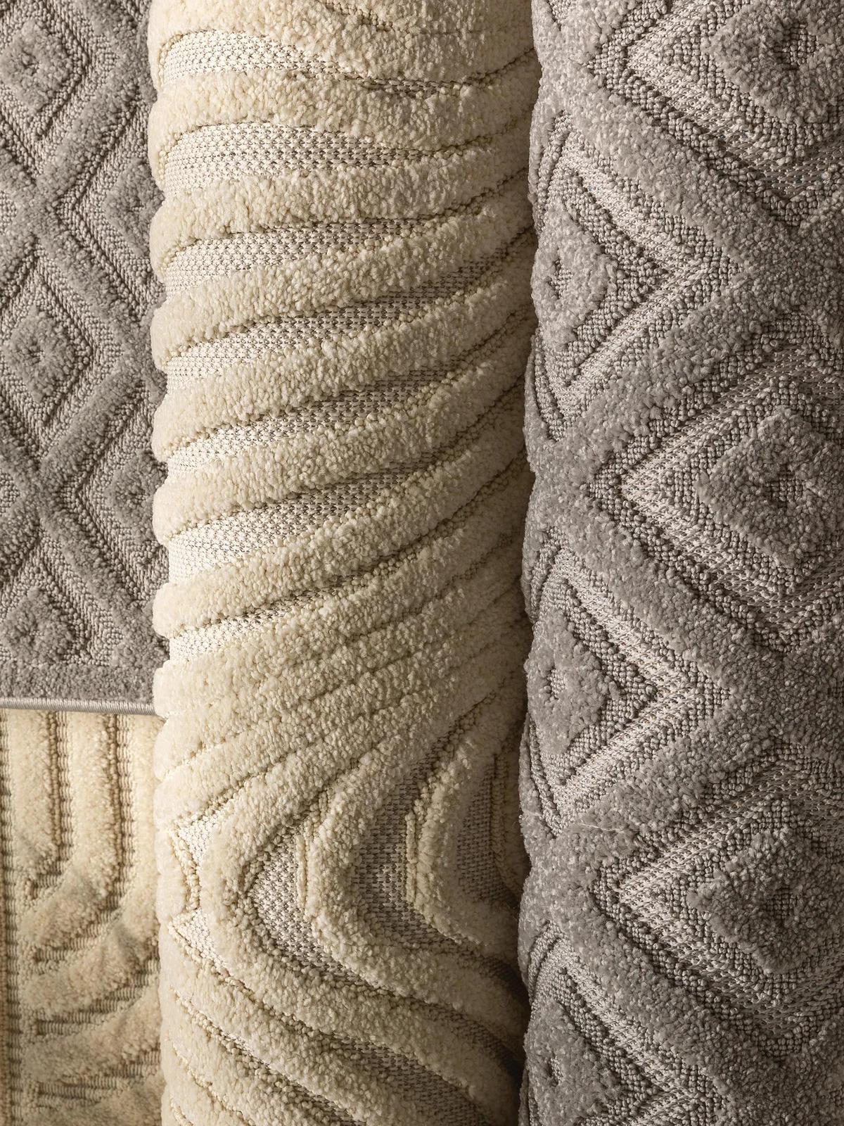 TEPPICH Leo Cream 160x230 cm - Creme, Kunststoff (160/230cm) - benuta