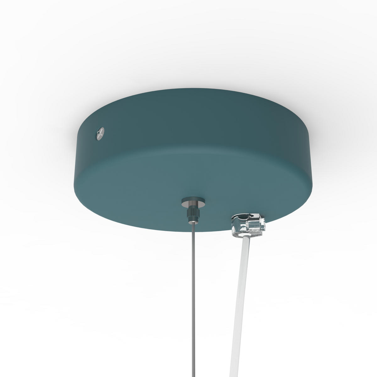 HÄNGELEUCHTE - Blau, Metall (60/60/30cm) - Lumicom