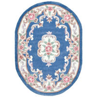 HANDTUFTTEPPICH Ming 190x290 cm - Blau, Textil (190/290cm) - THEKO