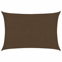 SONNENSEGEL 160 g/m² Braun 2x3 m HDPE - Braun, Textil (300/200cm) - furnicato