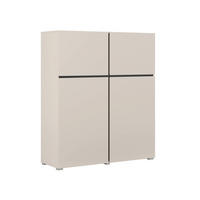 SIDEBOARD Lilia Kašmír - kašmírová, kompozitní dřevo (119/139/40cm) - Petits-meubles