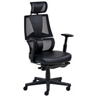 BÜROSTUHL Schwarz Creator - Schwarz, Kunststoff (67/120/67cm) - Beliani