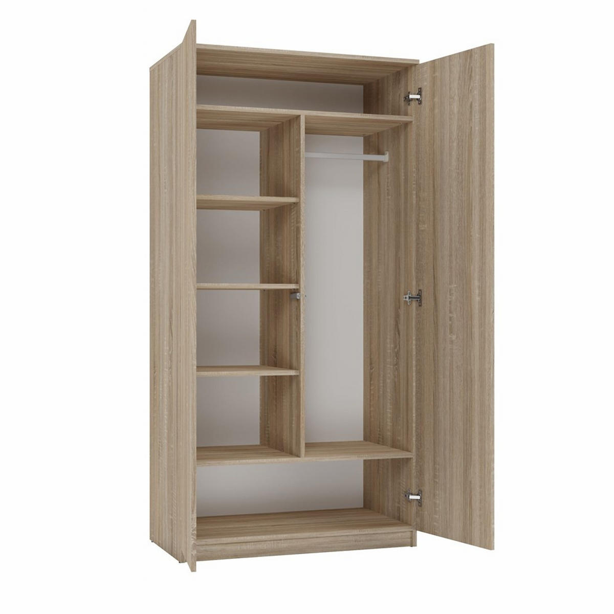 KLEIDERSCHRANK Sonoma 90/180/50 - Sonoma Eiche, Holzwerkstoff (90/180/50cm) - RAUMHIRSCH FURNITURE