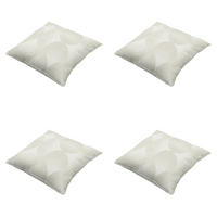 DEKORATIONSKISSEN Napels - Beige - 50/50/10 cm - 4er-Set - Beige, Textil (50/50cm) - Madison