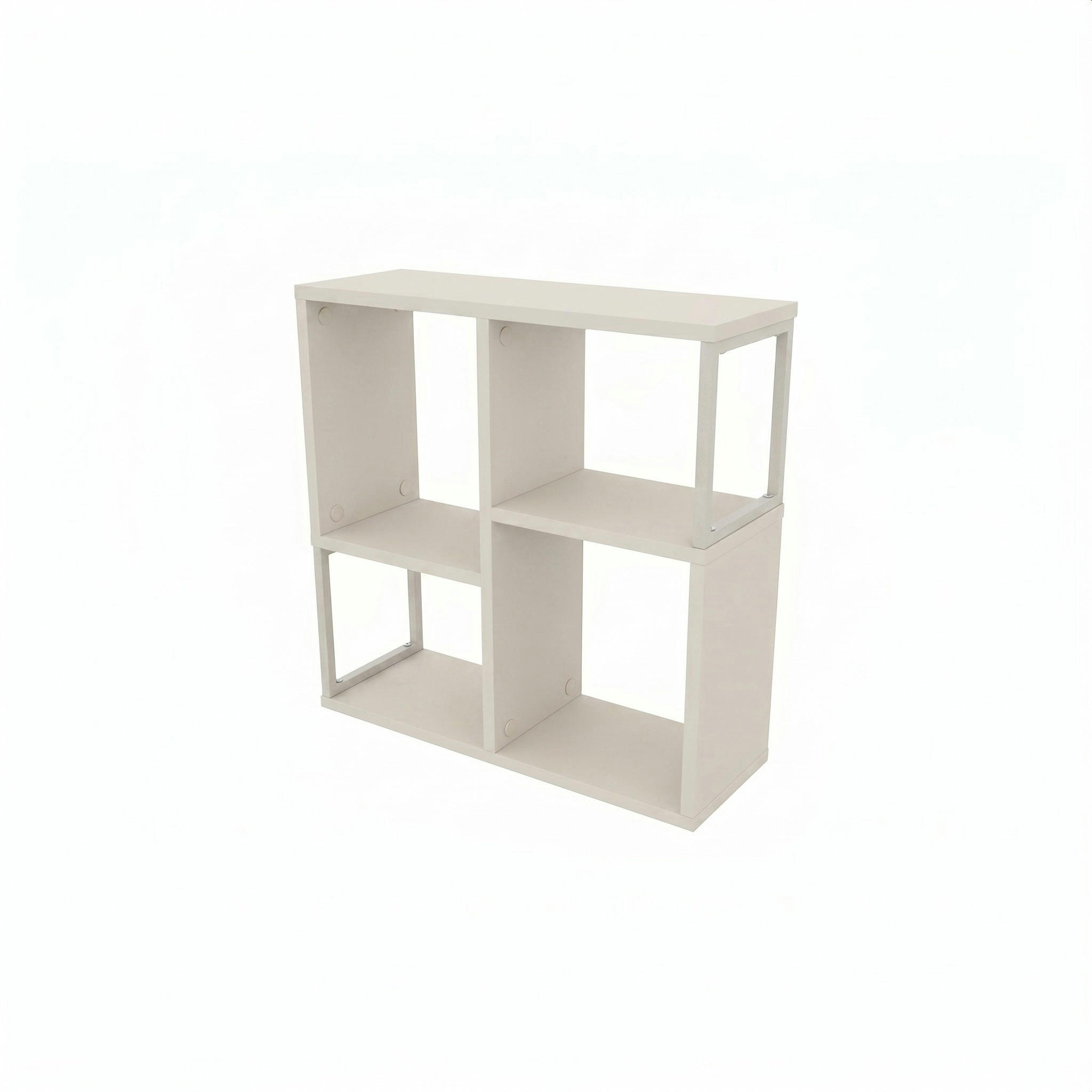 Decortie Bücherregal Sand 62x62x22 cm