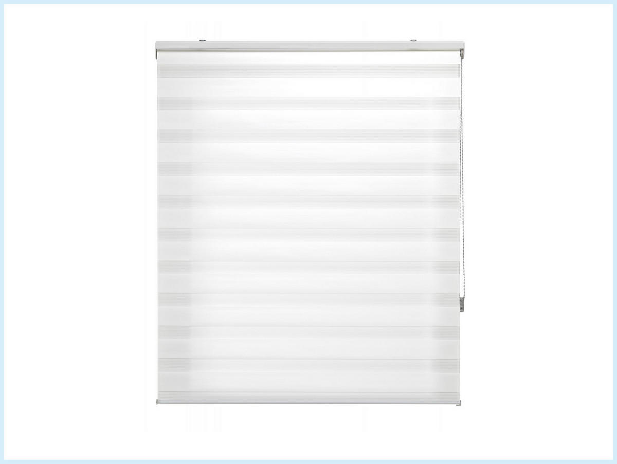 ROLLO Polyester Transluzent Cream 100x180 - Creme, Textil (100/180/1cm) - Purline