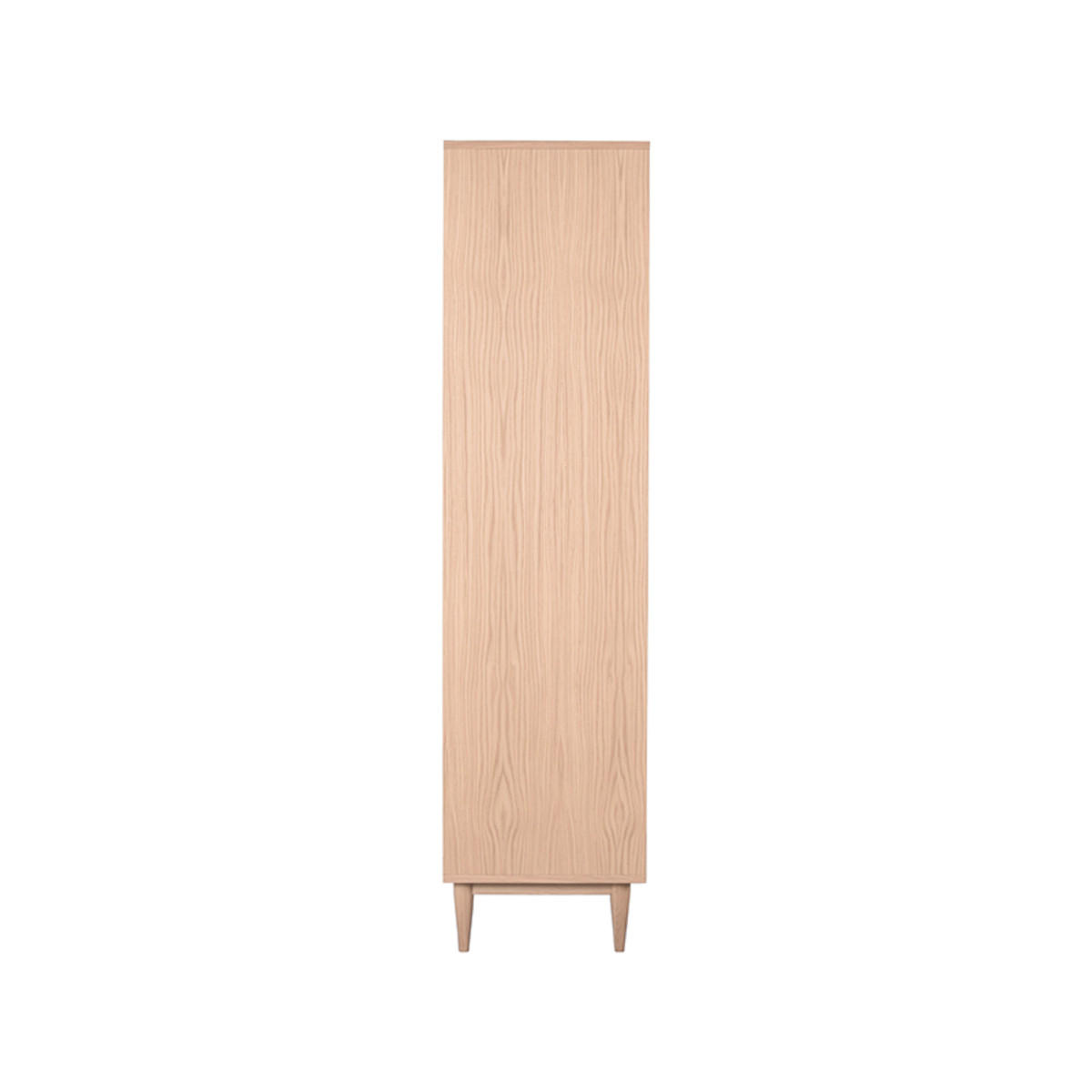 SCHRANK Jule Beige 49/100/180 cm - Beige, Holz (100/180/49cm) - LABEL51