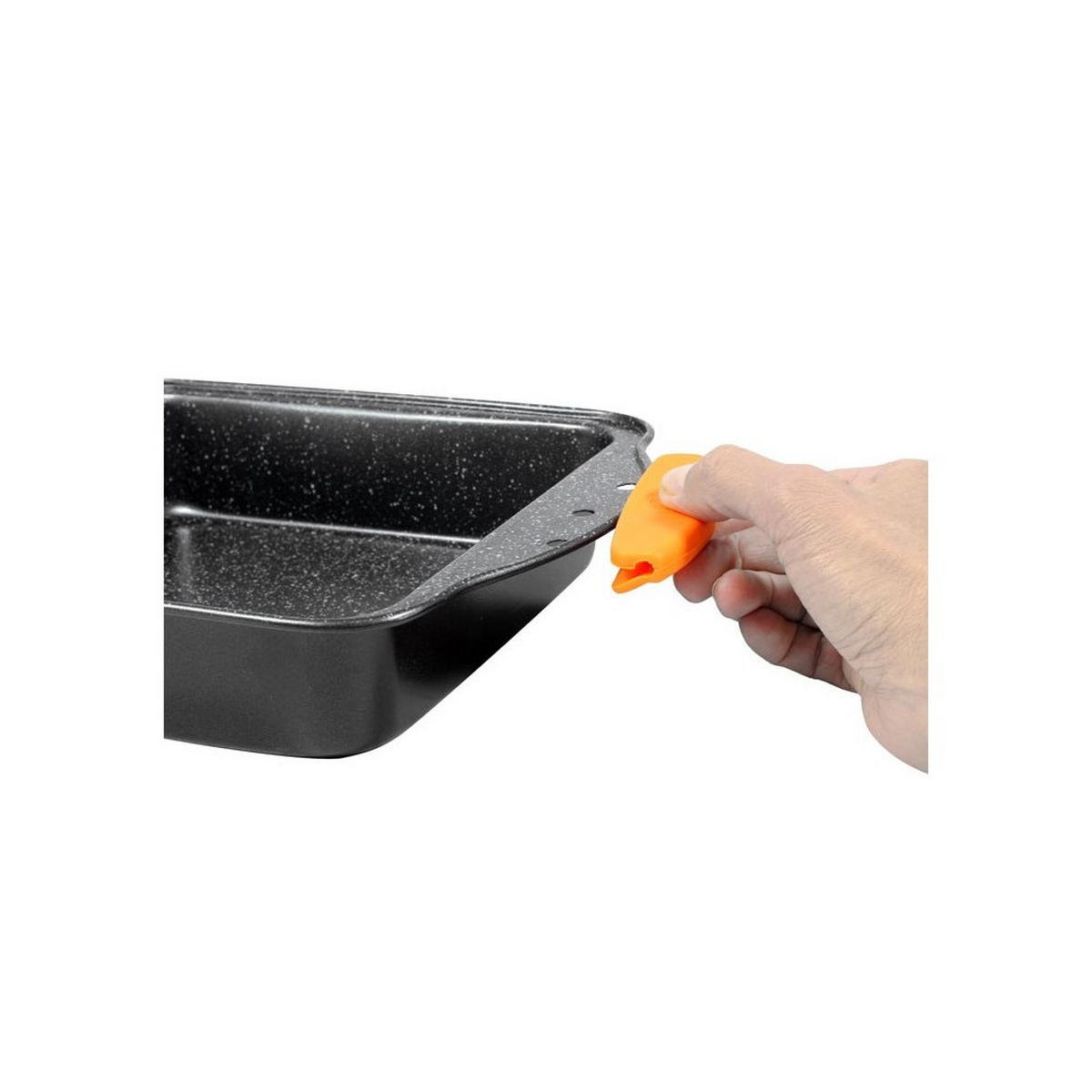 BACKFORM Graphit 36/23/6 cm BH1140 - Graphitfarben, Metall (23/6/36cm) - Berlinger Haus