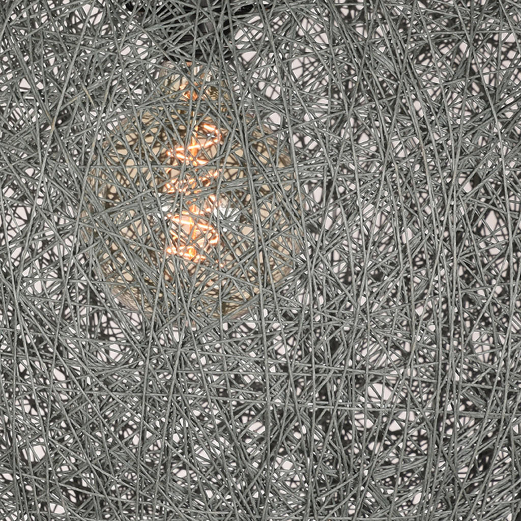 Thumbnail - Label51 Hängeleuchte, Grau, Textil, 55x55x55 cm, Lampen & Leuchten, Innenbeleuchtung, Hängelampen, Pendelleuchten