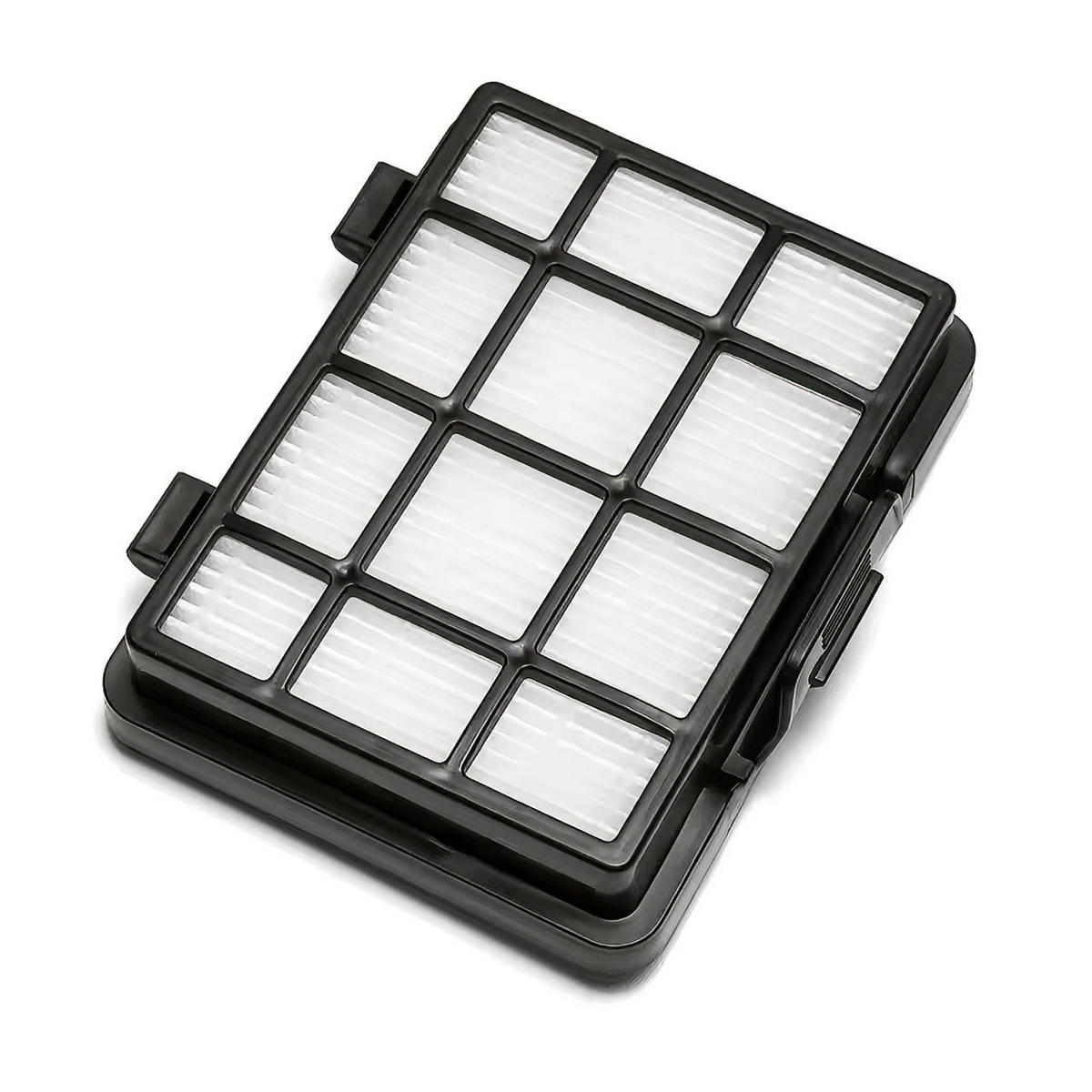 FILTER Serie 2 - 3-tlg. Set, HEPA 87 x 114 x 25 mm, EPA10 Motorfilter waschbar, Ø 14,8 cm - Multicolor, Kunststoff/Metall (15/5/15cm)