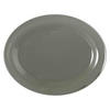 SERVIERPLATTE Beat Color Glaze Perlgrau 35 x 28 cm - Grau, Keramik (28/2.2/35.3cm) - Seltmann Weiden