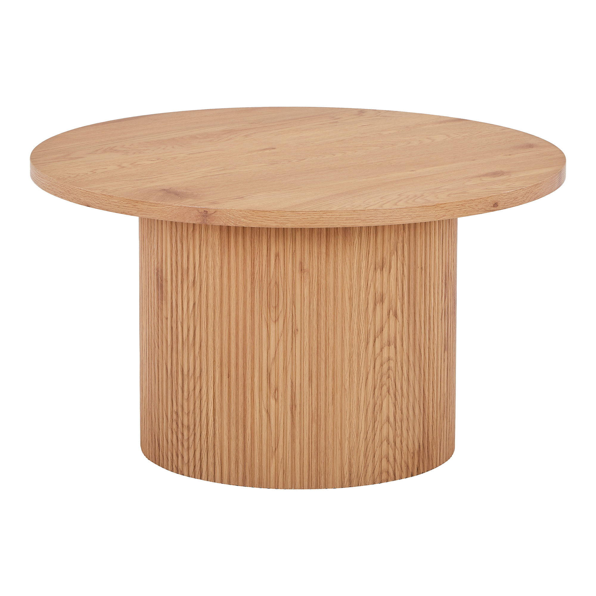 COUCHTISCH Boavista MDF, Dekorpapier Natur - Naturfarben, Holz (80/80/45cm) - tinkaro