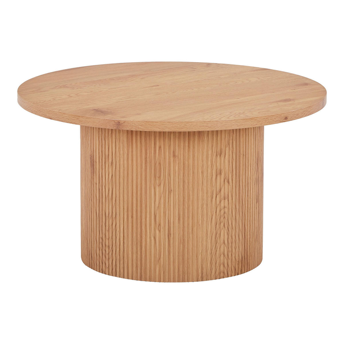 COUCHTISCH Boavista MDF, Dekorpapier Natur - Naturfarben, Holz (80/80/45cm) - tinkaro