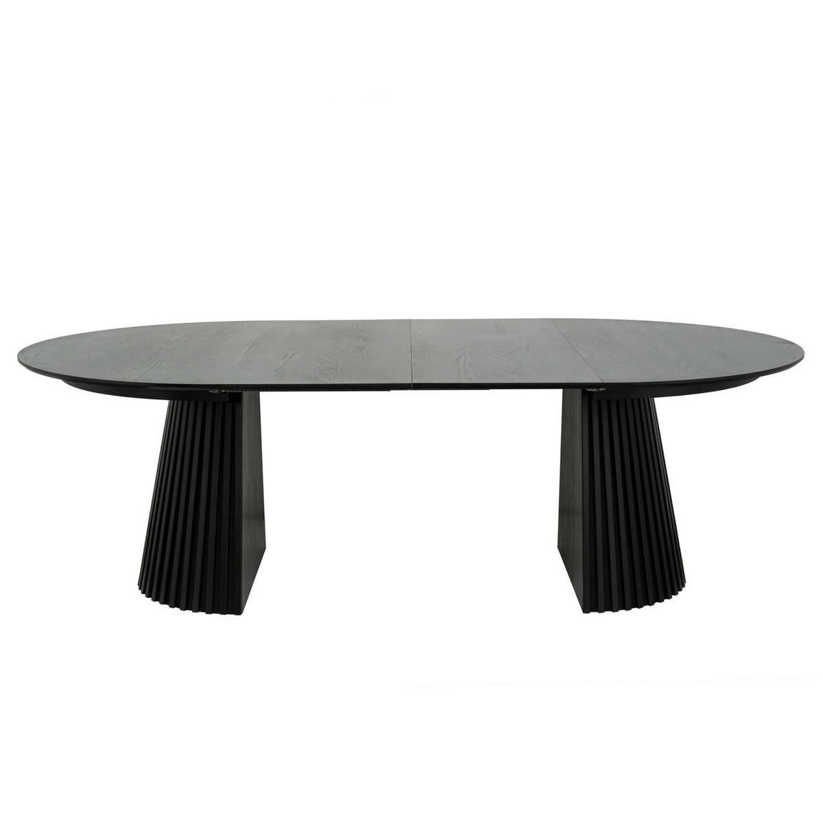ESSTISCH 140/140/75 Schwarz rund - Schwarz, Holzwerkstoff (140/140/75cm) - Furnhouse