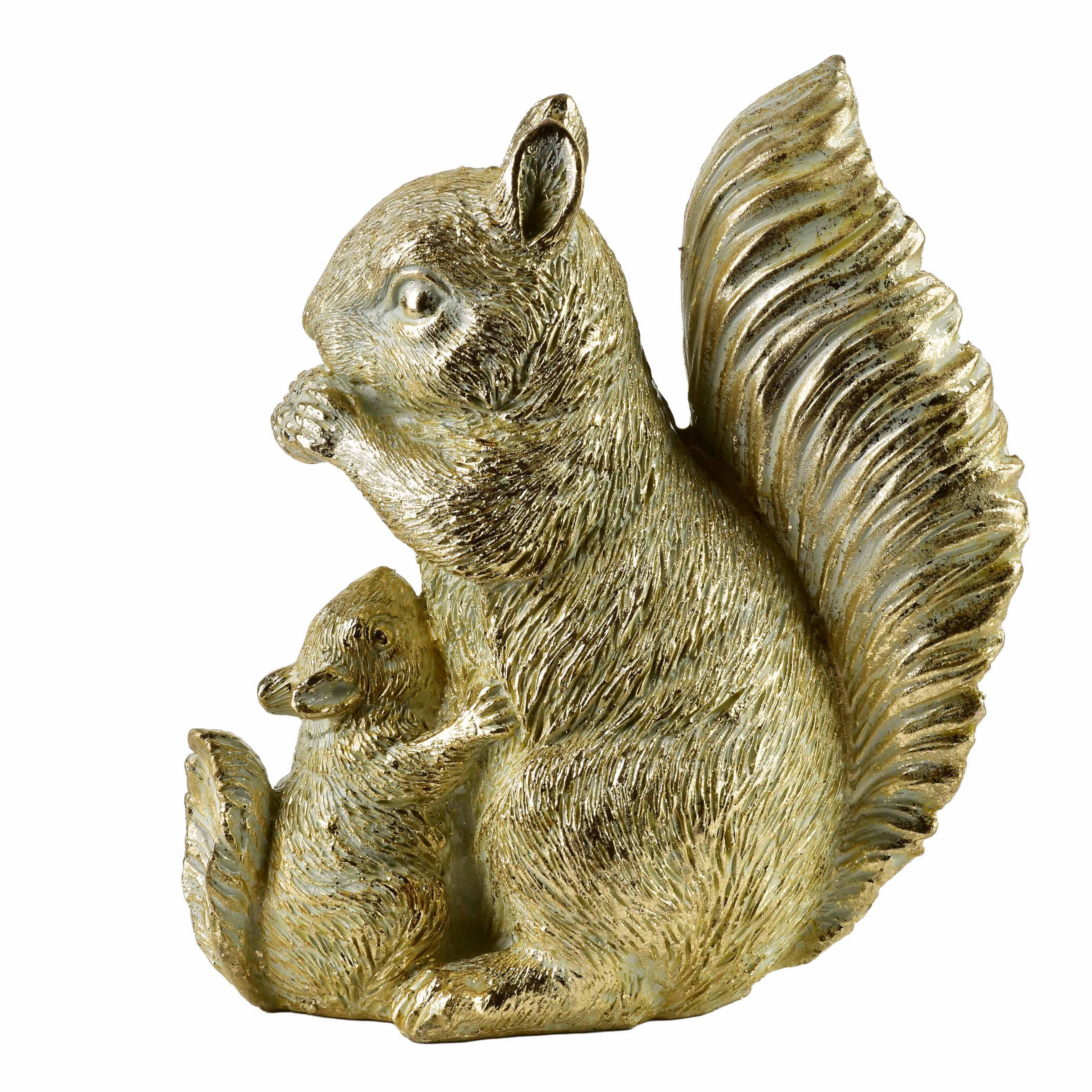 DEKOFIGUR Viver Gold 15x8x18 cm Keramik - Goldfarben, Keramik (8/18/15cm) - Mondex