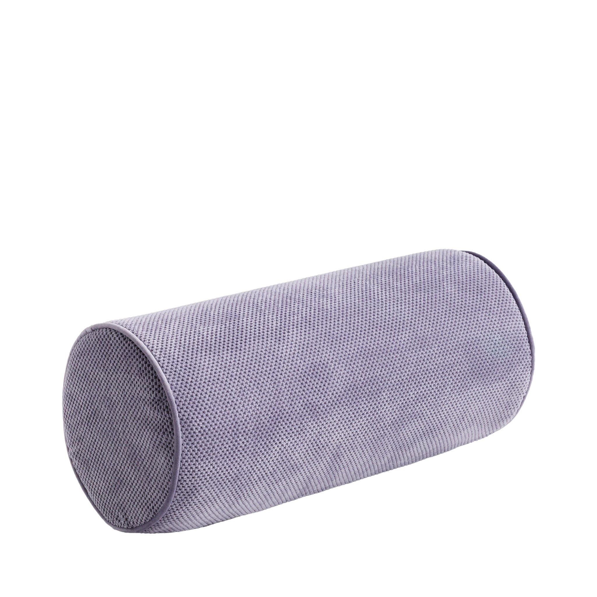 DEKO-ROLLENKISSEN Kord - Violett, Textil (45/20/1cm) - home&you