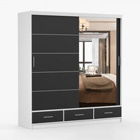 KLEIDERSCHRANK Florence 203 cm, 203/218/61, 2-türig, weiß - Weiß, Holzwerkstoff (203/218/61cm) - imoebel24