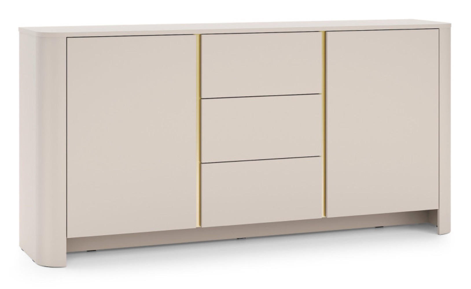 SIDEBOARD Kaschmir BALI KSZ 168 Geräumig - Ecru, Holzwerkstoff (168/84/39cm) - Sepro Meble