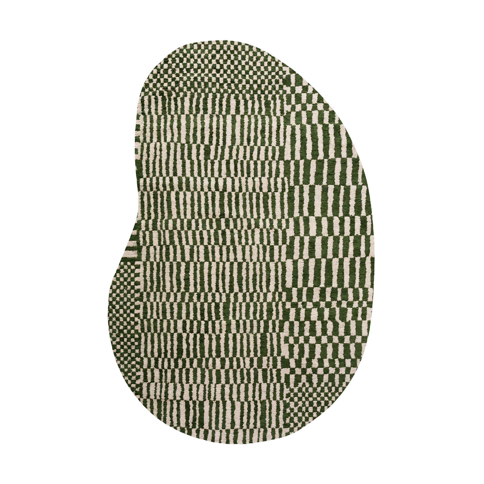 TEPPICH Oasis Structures Berber 170/235 cm - Grün, Kunststoff/Textil (170/235cm) - Louis De Poortere