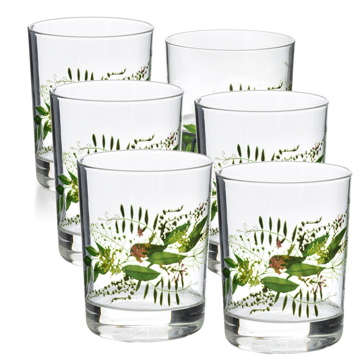 GLÄSERN Idyllic Transparent 8.1/8.1/10.4 cm Glas - Transparent, Glas - Mondex