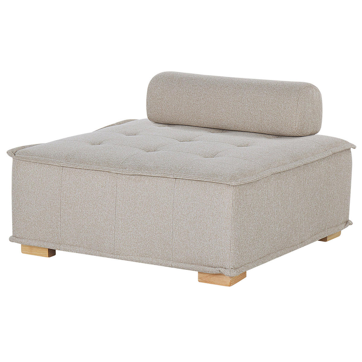 4-SITZER SOFA SET Polsterbezug Beige Tibro - Beige, Textil (200/40/100cm) - Beliani