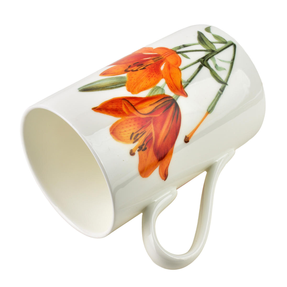 BECHER Armano Orange 8/11/11.5 cm Porzellan - Orange, Keramik (0.41L) - Mondex