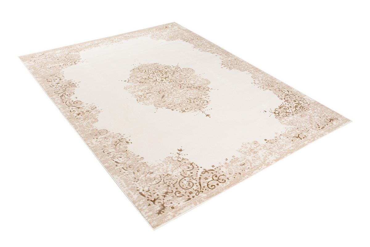 TEPPICH HERA Creme 120/170 cm - Creme, Textil (120/170cm) - Tapiso