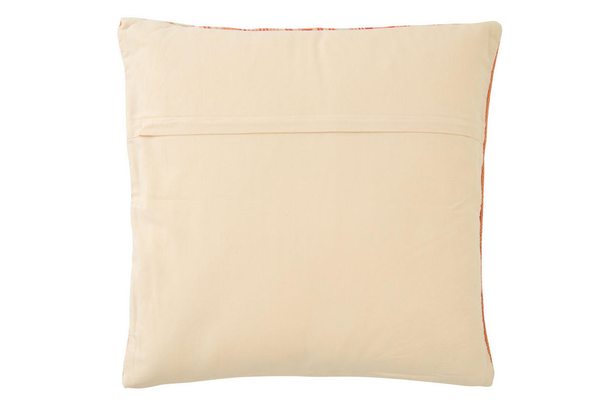 KISSEN GESTREIFT - Orange, Textil (60/60cm) - J-Line