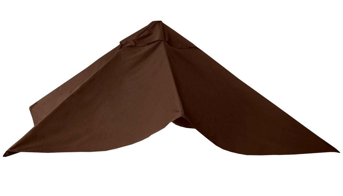 ERSATZ-BEZUG FÜR SCHIRM I Braun - Braun, Textil (295/295cm) - MCW