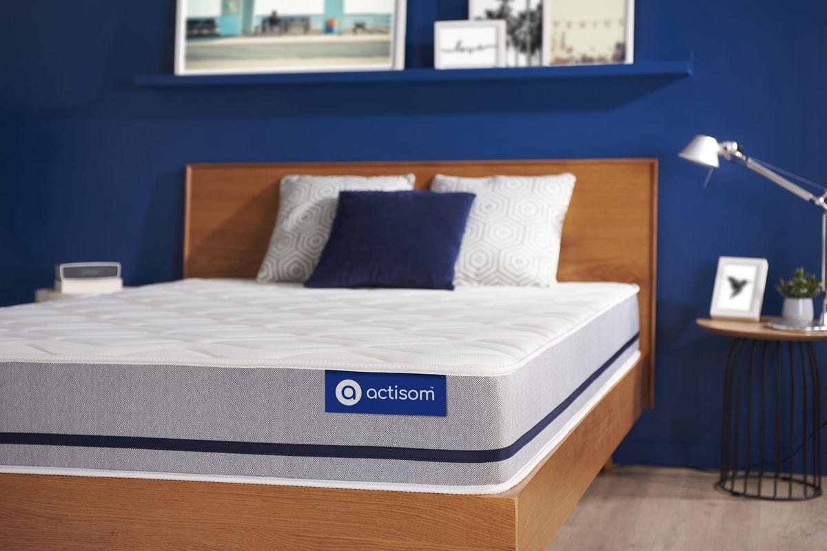 MATRATZE Actiflex soft Taschenfederkern 90 x 220 cm h2 - Weiß, Textil (90/220cm) - ACTISOM