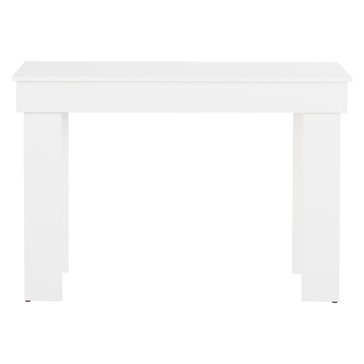 ESSTISCH in Holzwerkstoff 90/60/73 cm - Weiß, Holzwerkstoff (60/90/73cm) - Homestyle4u