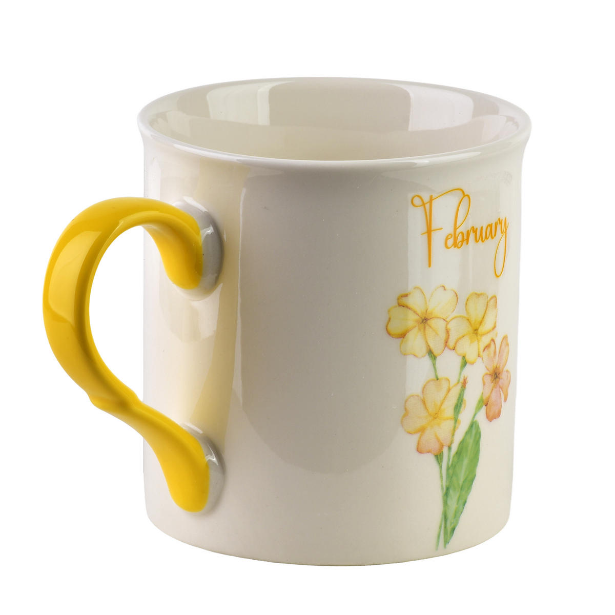 BECHER Mes gelb 8.5/10/9 cm Porzellan - Gelb, Keramik (0.32L) - Mondex