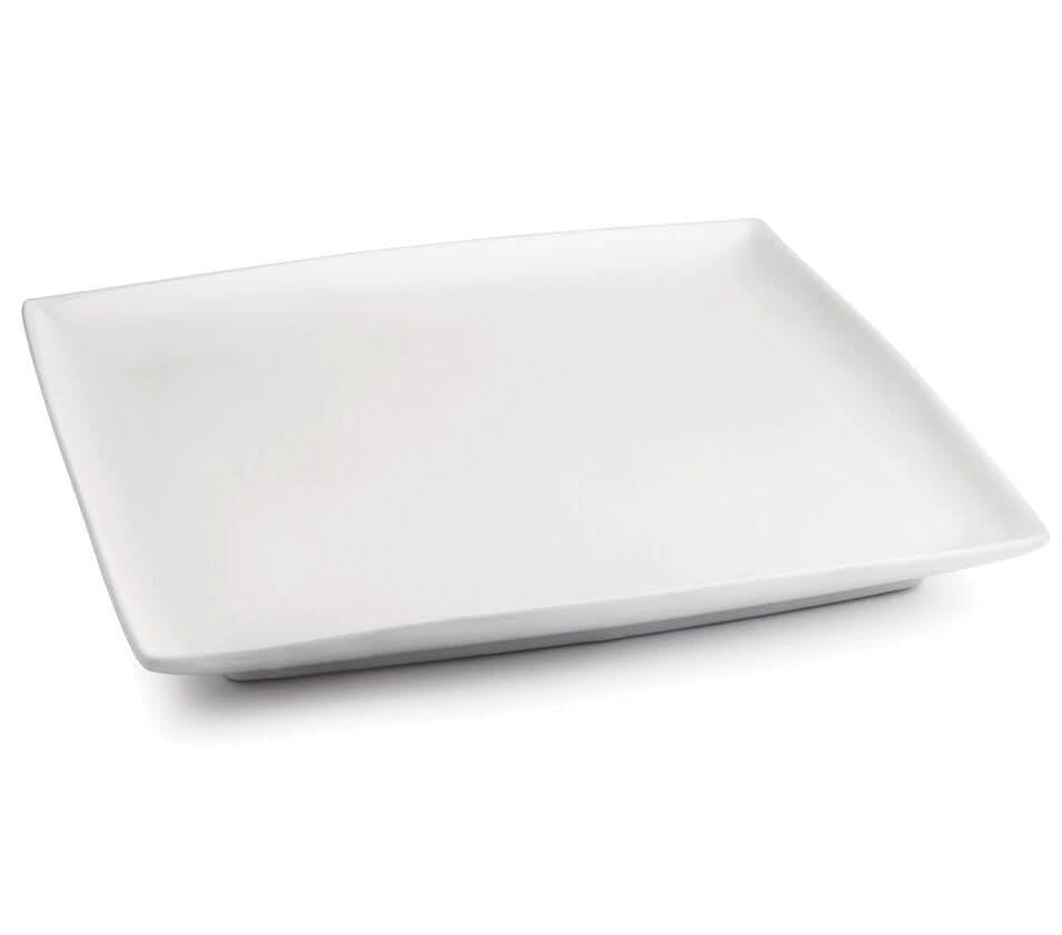 ESSTELLER Yong Squito Speiseteller, 26 x 26 cm, Weiß, 6 Stück - Weiß, Keramik (26/26/21cm)