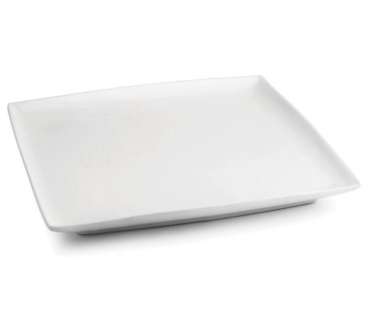 ESSTELLER Yong Squito Speiseteller, 26 x 26 cm, Weiß, 6 Stück - Weiß, Keramik (26/26/21cm)