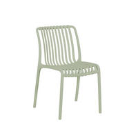 STUHL FÜR DRAUSSEN Ollie Grün 45 cm x 78 cm - Grün, Kunststoff (45/78/62cm) - Klast Home