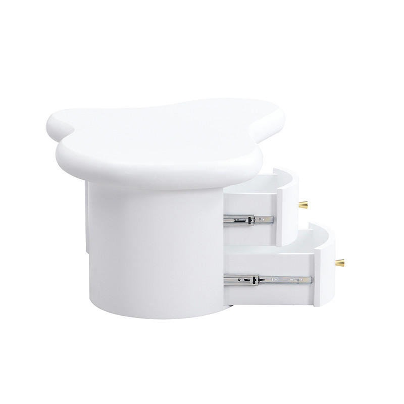 COUCHTISCH Weiß - Weiß, Holzwerkstoff (97/64/42cm)