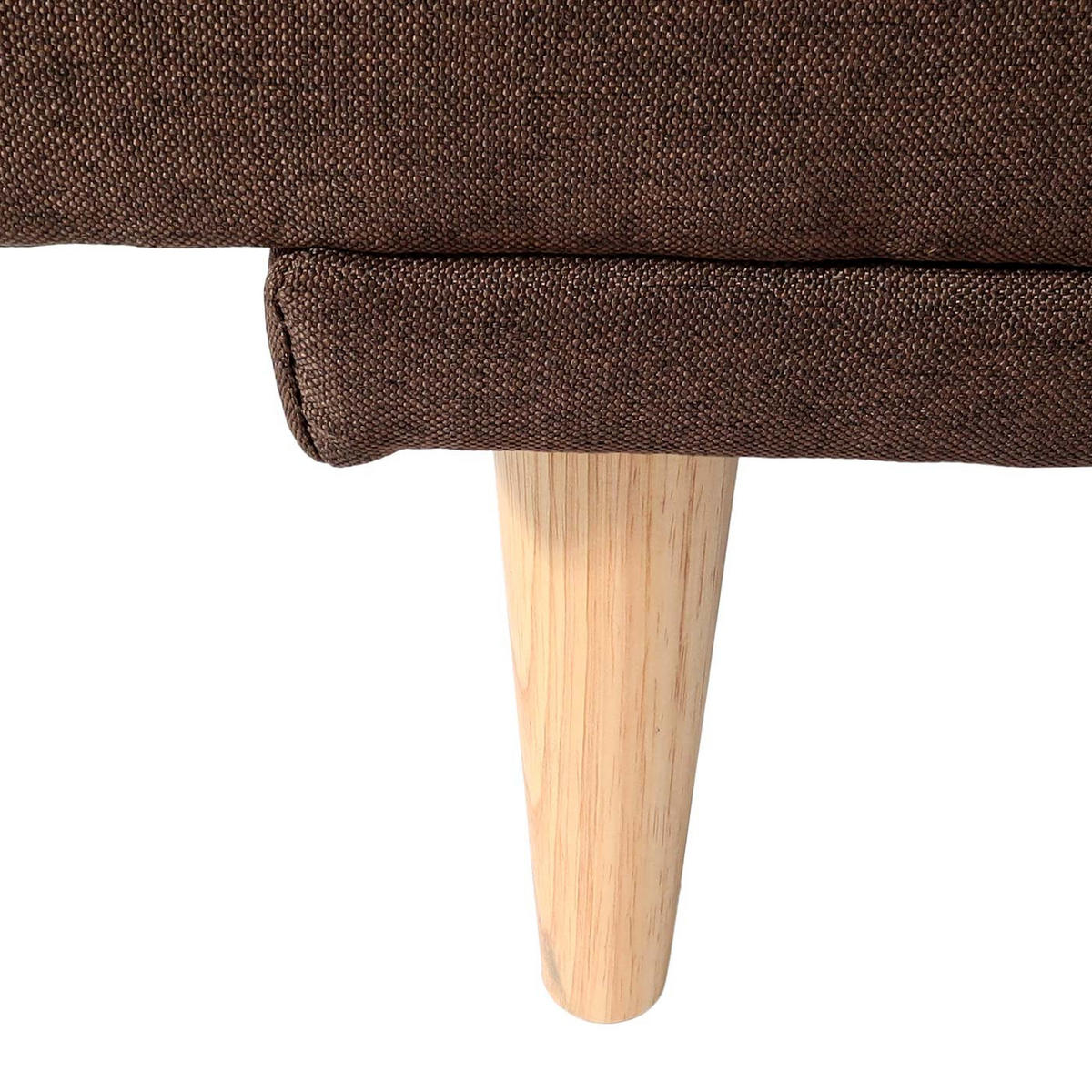 SCHLAFSOFA Braun - Braun, Textil (180/90/110cm) - MCW