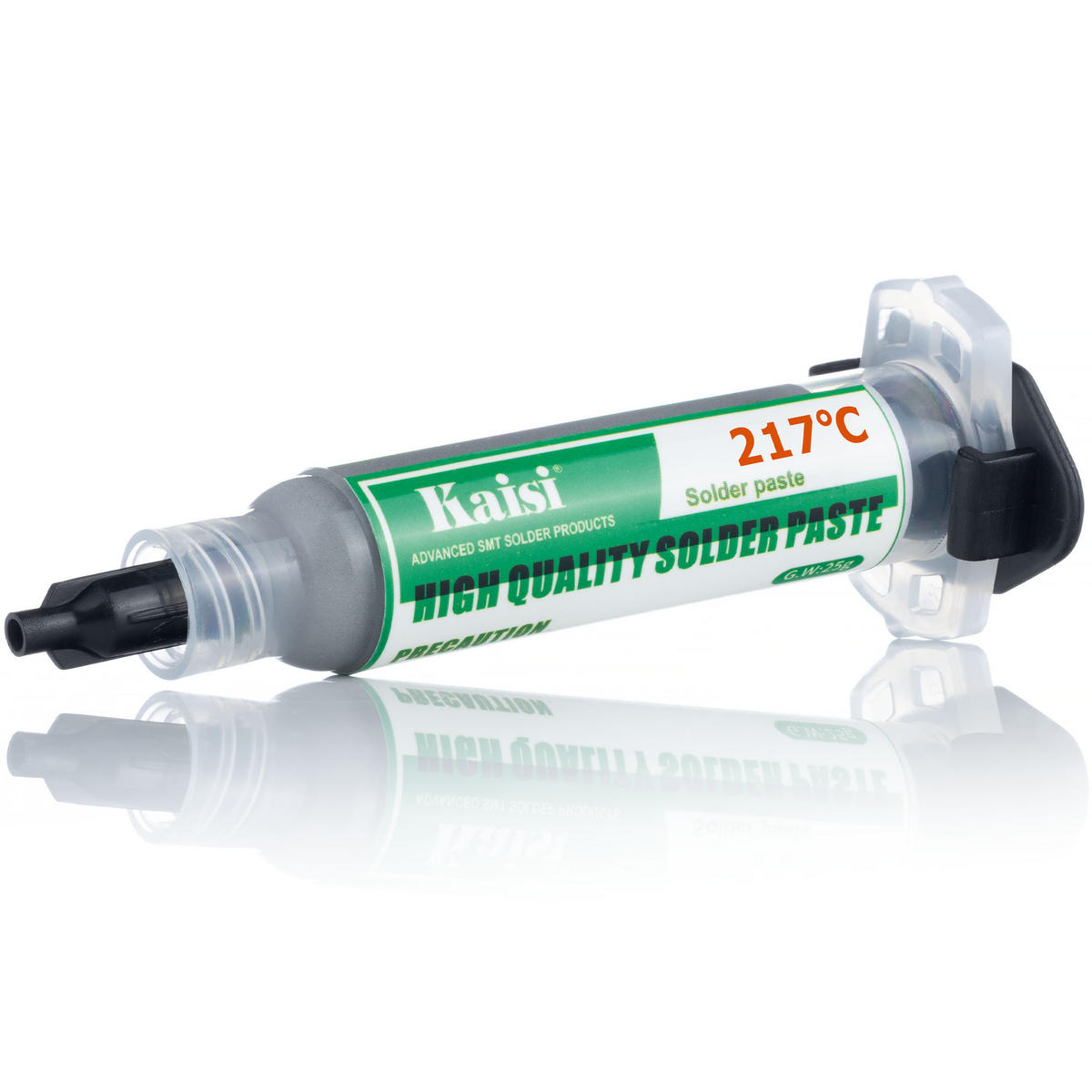 LÖTKOLBEN Flux 338 Set - Flussmittel Gel, Lötzinn 217 °C, 2x Applikator, 2x Nadel - Multicolor, Kunststoff/Metall (2/12/18cm)