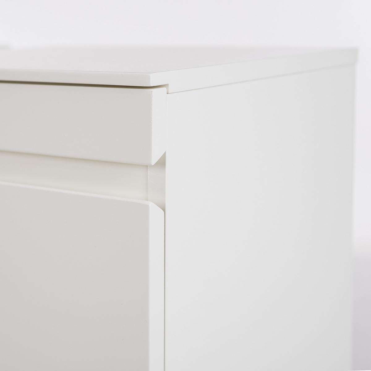 WASCHBECKENUNTERSCHRANK - Schwarz/Weiß, Holzwerkstoff/Metall (80/57/30cm) - home24