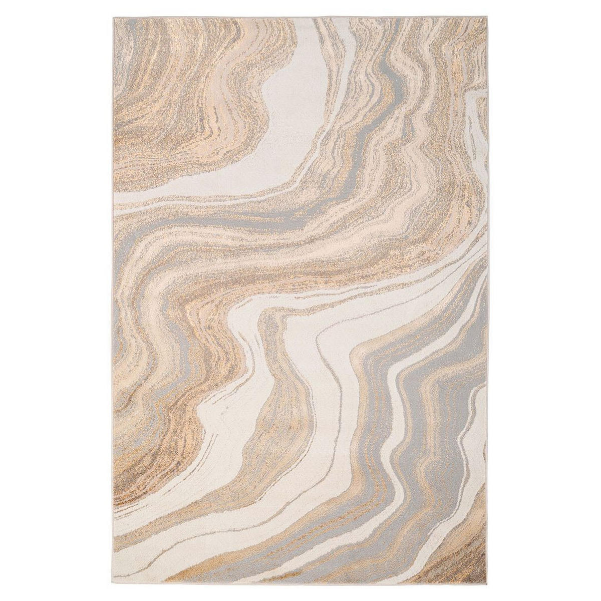 WEBTEPPICH Voyage Voyage Aliz Beige - Beige, Textil (119/170cm) - Kukoon Rugs