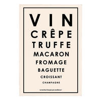 GESCHIRRTUCH Spécialités françaises ekrü 48 x 72 cm - Weiß, Textil (48/72cm) - Winkler