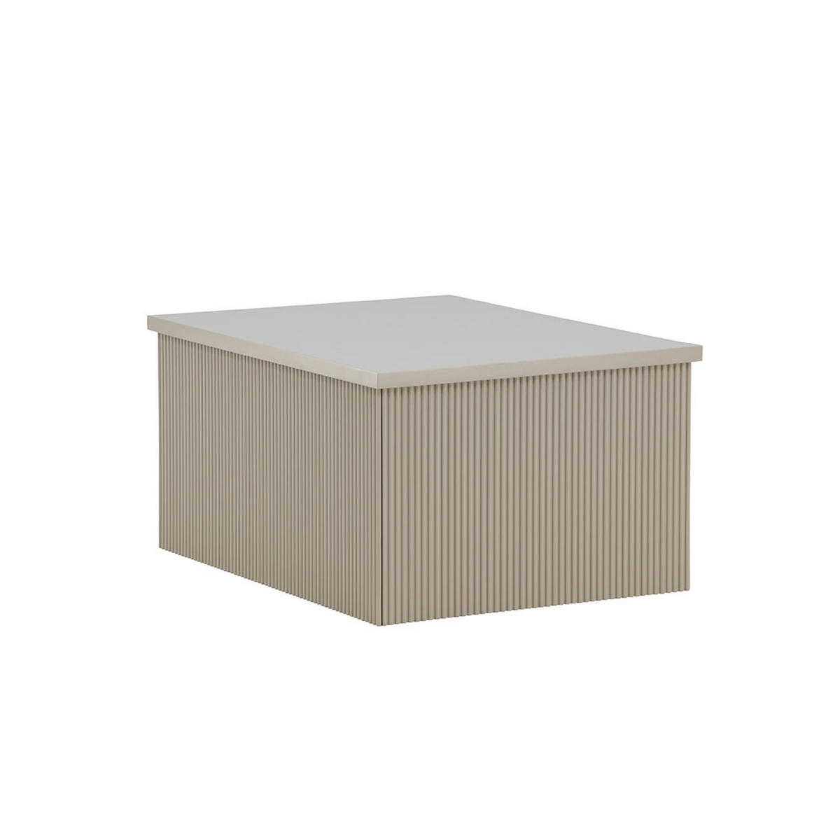 BEISTELLTISCH, Lenox, Beige, MDF, 60 x 80 x 40 cm - Beige, Holzwerkstoff (80/60/40cm) - ebuy24