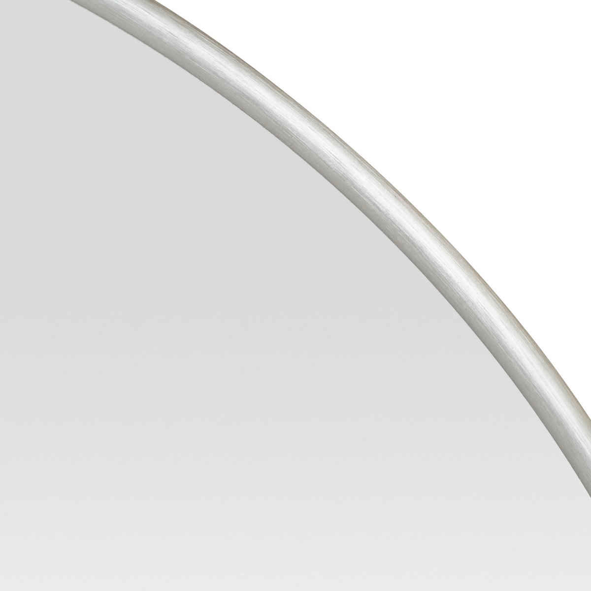 WANDSPIEGEL Ordona - Silberfarben, Glas/Metall (40/2.8/40cm) - [en.casa]