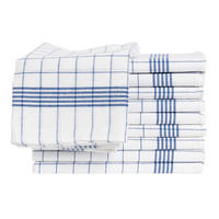 GESCHIRRTÜCHER 50x70 cm im 20er Set aus 100% Baumwolle, Küchentücher Blau - Blau, Textil (50/70cm) - Carpe Sonno