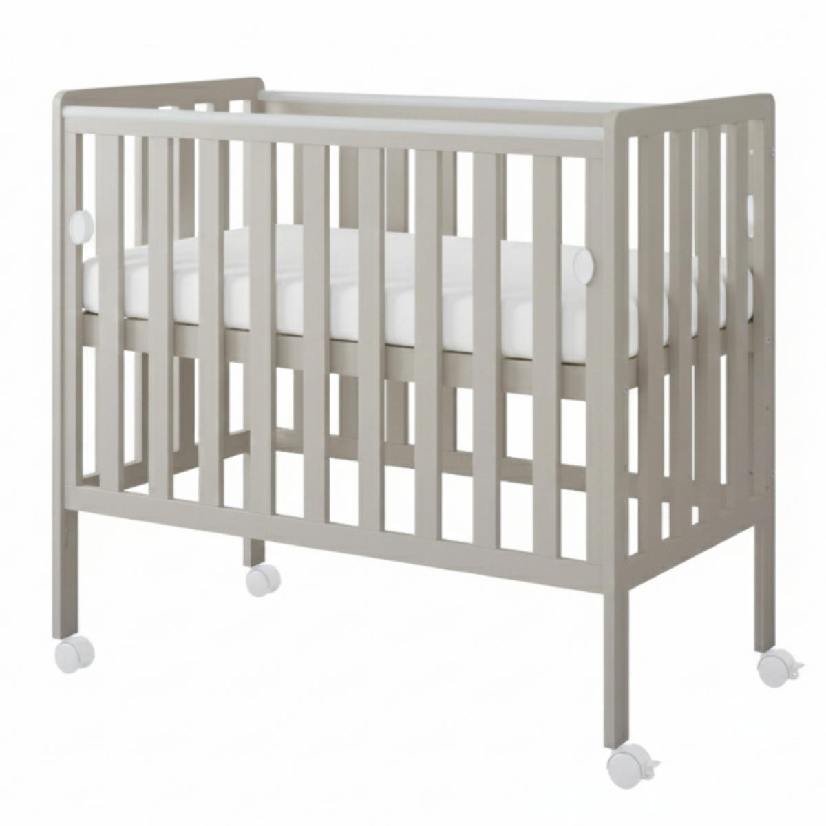 BEISTELLBETT BeBino Mini - Beige, Holzwerkstoff (50/100cm) - kiki design