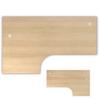 SCHREIBTISCHPLATTE 120/200/2,5 cm in Eichefarben - Eichefarben, Holzwerkstoff (120/200/2.5cm) - bümö