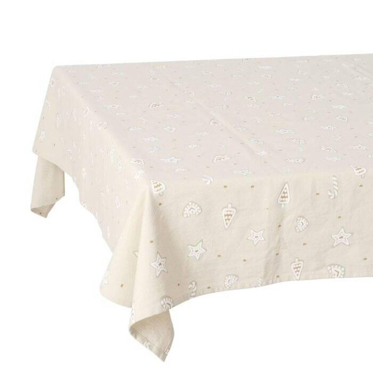 TISCHDECKE Bakery 140/180 cm - Beige, Naturmaterialien (140/1/180cm) - Boltze Home